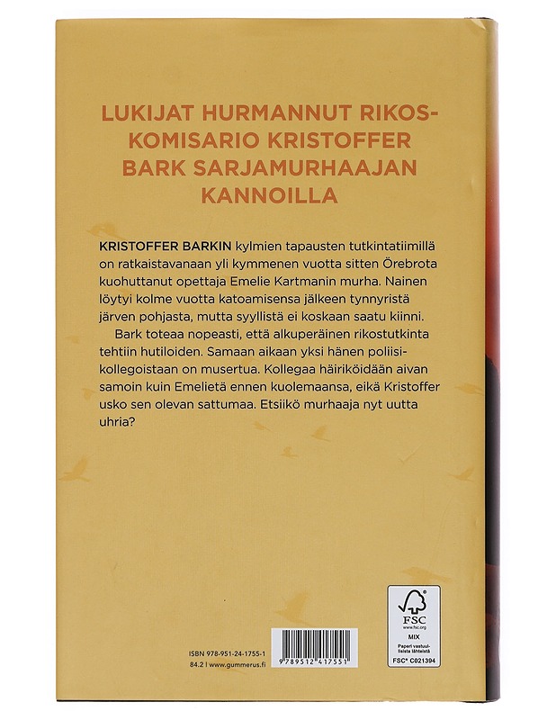 Varjo kannoillasi - Jansson, Anna - Jännitys ja dekkarit - 10105375440 - 1