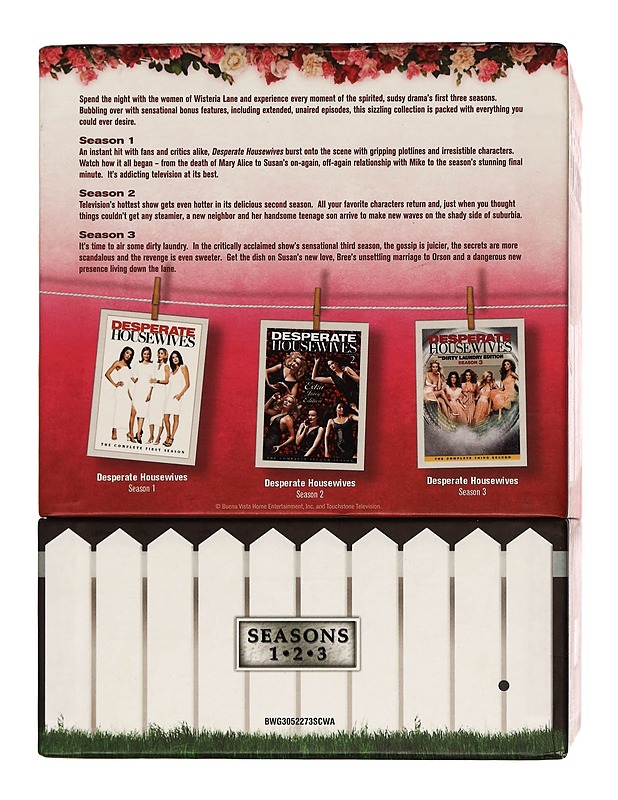 Desperate Housewives: Seasons 1-3 DVD Box-set - 13DVD - DVD-elokuvat - 10105375718 - 1
