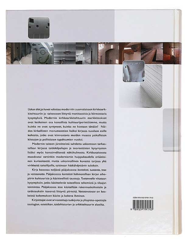 Kirkkotaiteen tuulisilla kentillä : keskustelu kuvataiteilija Hannu Väisäsen kanssa - Arto Kuorikoski - Tietokirjat ja oppaat - 10105375790 - 1