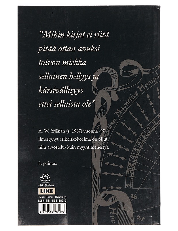 Arcana - A. W. Yrjänä - Runot ja näytelmät - 10105375977 - 1