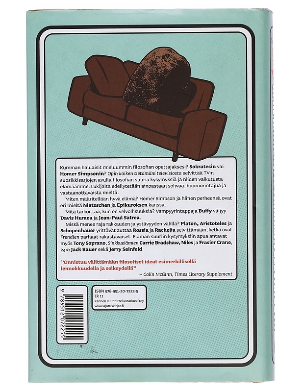 Opin kaiken tietämäni televisiosta : filosofiaa sohvaperunoille - Rowlands, Mark - Tietokirjat ja oppaat - 10105375984 - 1