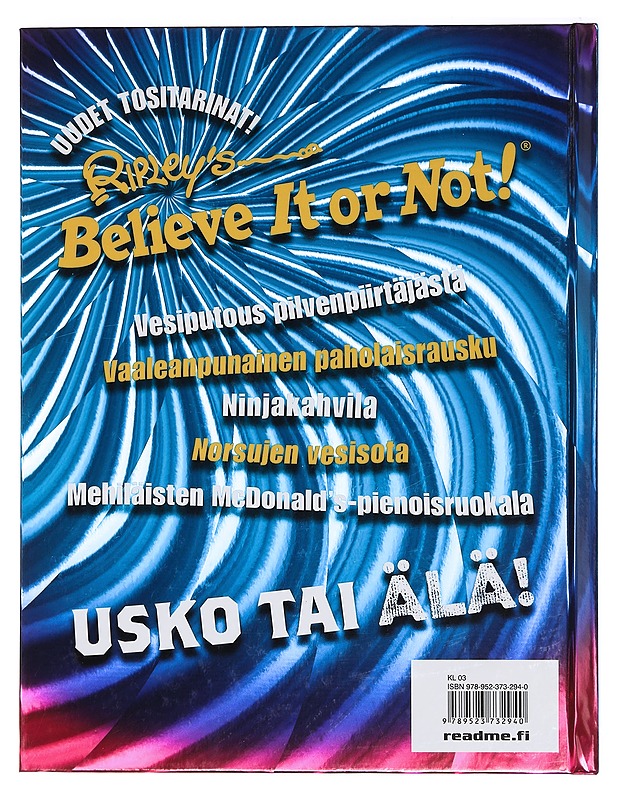 Usko tai älä! : 2022 - Tibballs, Geoff - Tietokirjat ja oppaat - 10105376063 - 1