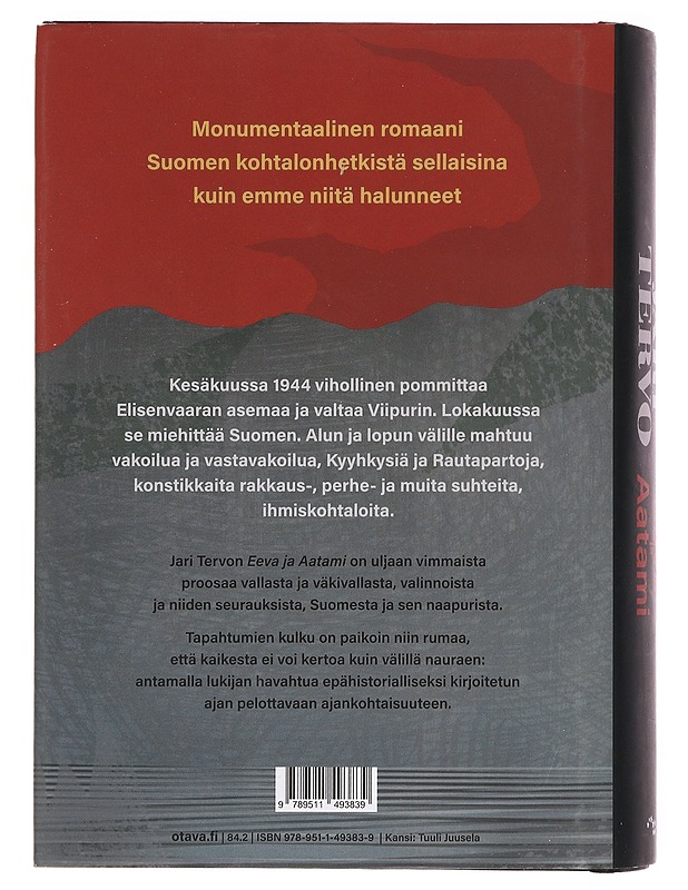 Eeva ja Aatami - Jari Tervo - Historiakirjat - 10105376169 - 1