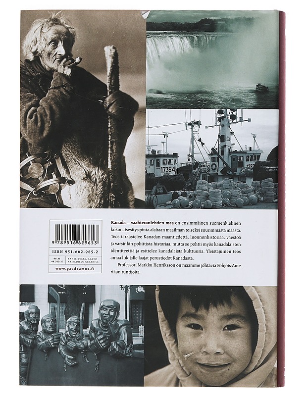 Kanada : vaahteranlehden maa - Markku Henriksson - Historiakirjat - 10105376172 - 1
