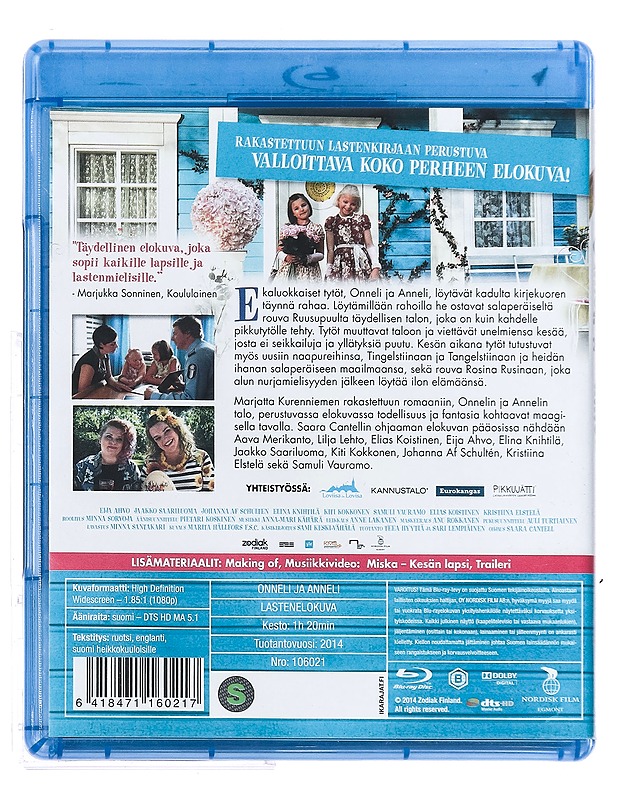 Onneli & Anneli - Blu-Ray - Blu-ray-levyt - 10105376259 - 1