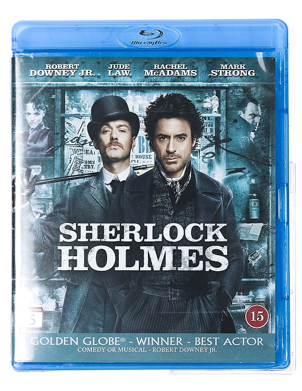 Sherlock Holmes - Blu-Ray - Blu-ray-levyt - 10105376272 - 0