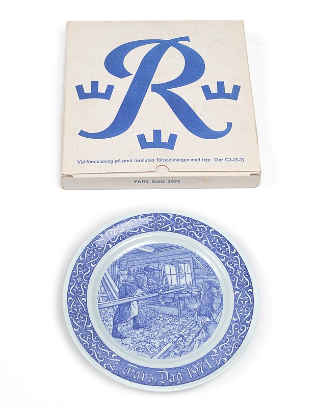 RÖRSTRAND Fars Dag 1971 seinälautanen - Seinälautaset - 10105376269 - 0