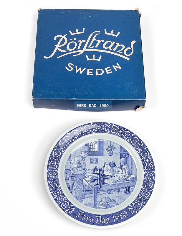 RÖRSTRAND Fars Dag 1980 seinälautanen - Seinälautaset - 10105376278 - 0