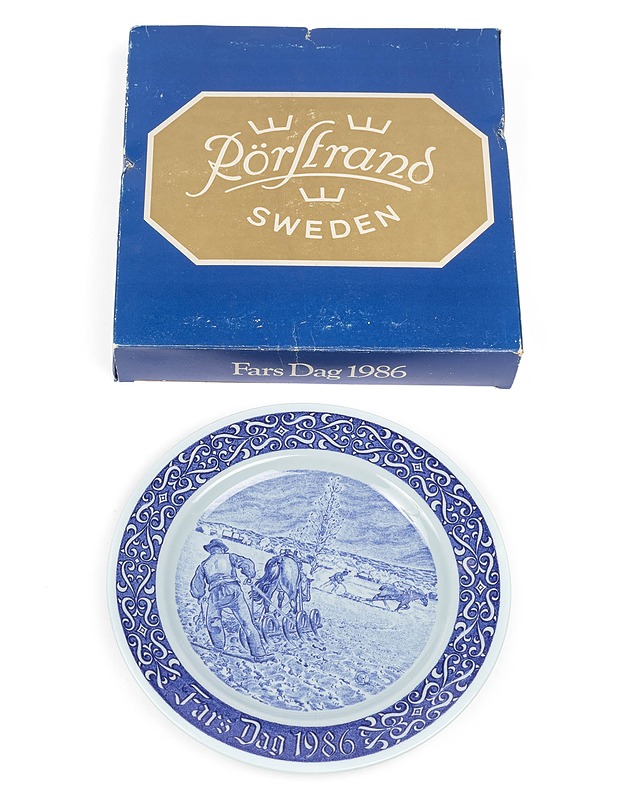 RÖRSTRAND Fars Dag 1986 seinälautanen - Seinälautaset - 10105376290 - 0