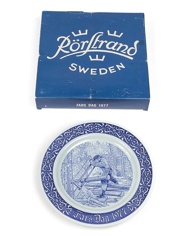 RÖRSTRAND Fars Dag 1977 seinälautanen - Seinälautaset - 10105376316 - 0