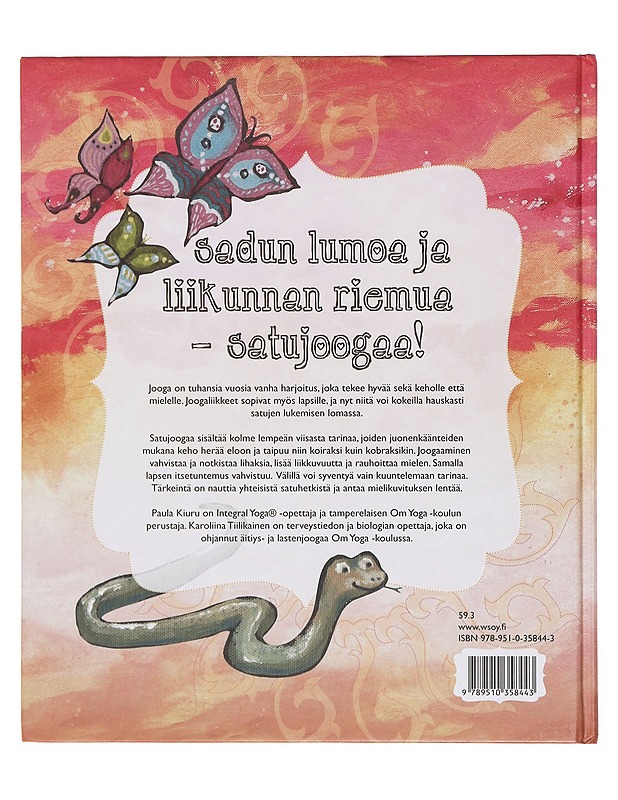Satujoogaa - Kiuru, Paula - Lastenkirjat - 10105376362 - 1