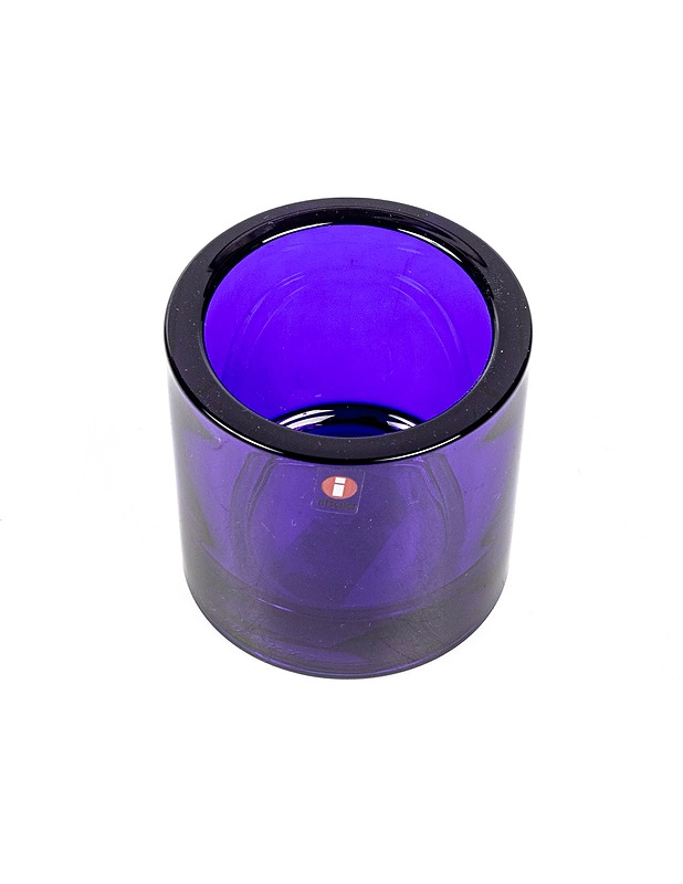 IITTALA Iso Kivi kynttilälyhty - koboltinsininen - Designsuosikit - 10105376378 - 0