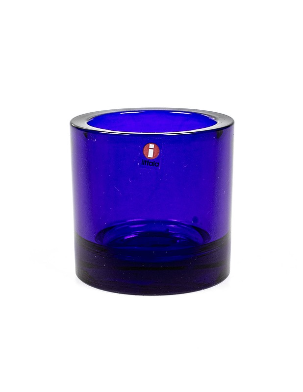 IITTALA Iso Kivi kynttilälyhty - koboltinsininen - Designsuosikit - 10105376378 - 1