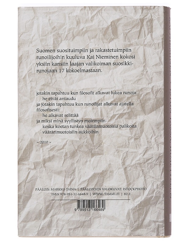 Istun tässä, ihmettelen : valitut runot - Kai Nieminen - Romaanit ja novellit - 10105376520 - 1