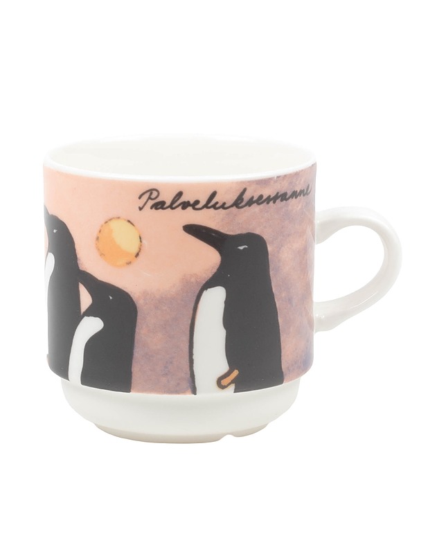 ARABIA Kuppileikki, pingviini ylöosa muki - Mikonpäivä erikoispainos - Designsuosikit - 10105376539 - 1