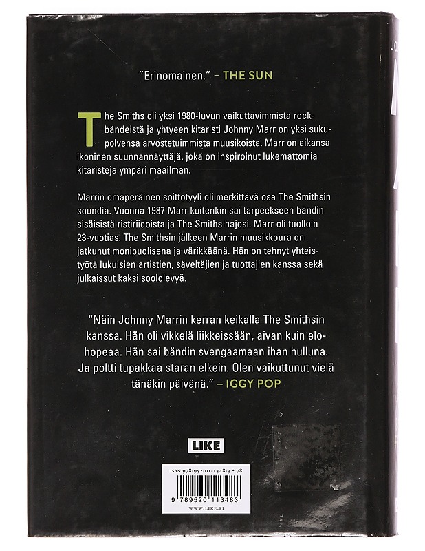 Set the boy free : omaelämäkerta - Marr, Johnny - Elämäkerrat ja muistelmat - 10105376598 - 1