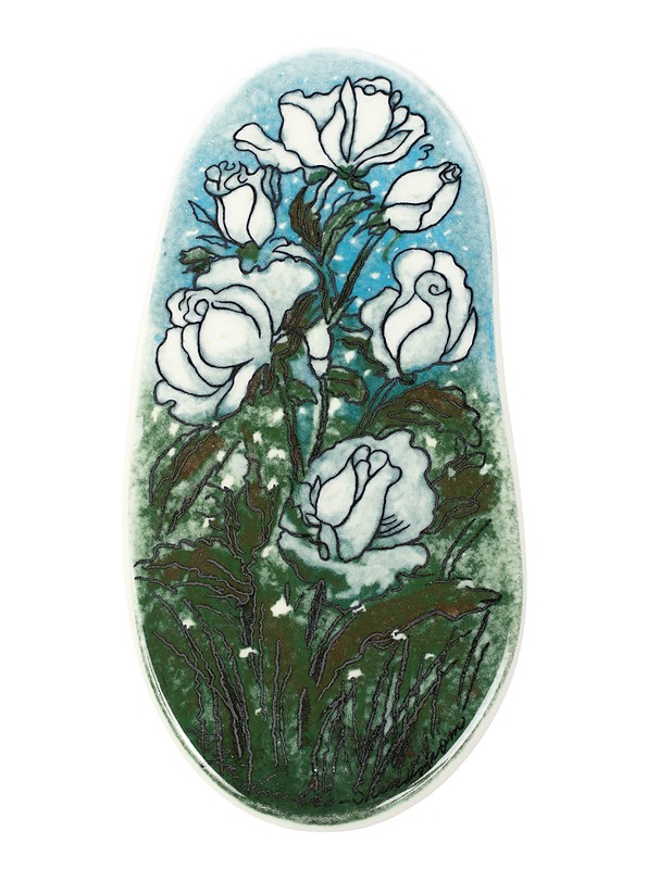 ARABIA Ruusupuu seinälaatta - Designsuosikit - 10105376650 - 1