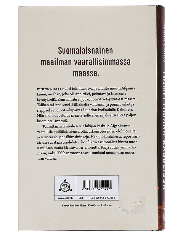 Toimittajana Kabulissa - Maija Liuhto - Elämäkerrat ja muistelmat - 10105376928 - 1