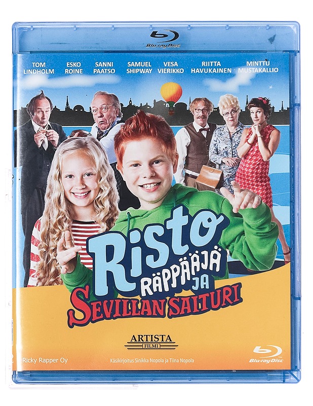 Risto Räppääjä ja Sevillan saituri - Blu-ray - Blu-ray-levyt - 10105377032 - 0