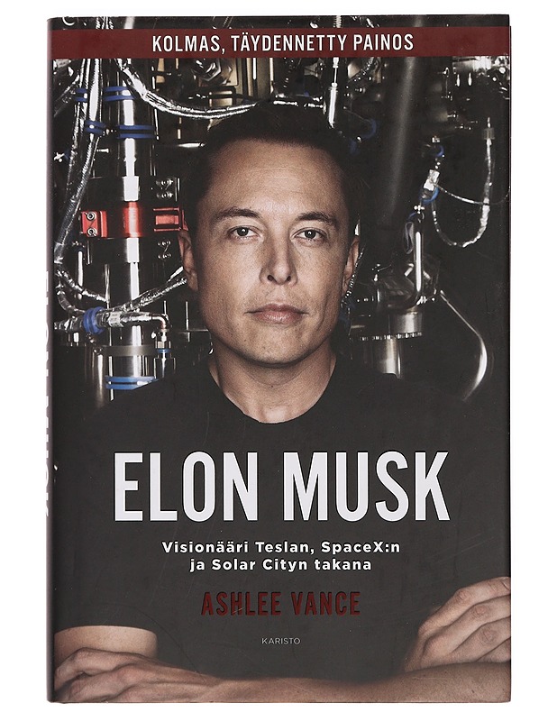 Elon Musk - Vance, Ashlee - Elämäkerrat ja muistelmat - 10105377089 - 0