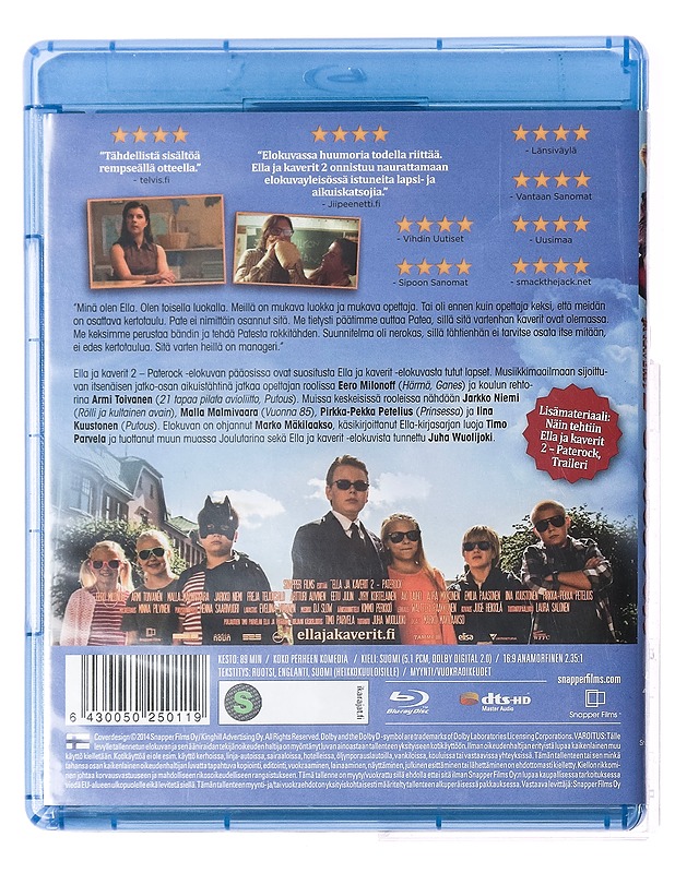 Ella ja kaverit 2: Paterock - Blu-ray - Blu-ray-levyt - 10105377120 - 1