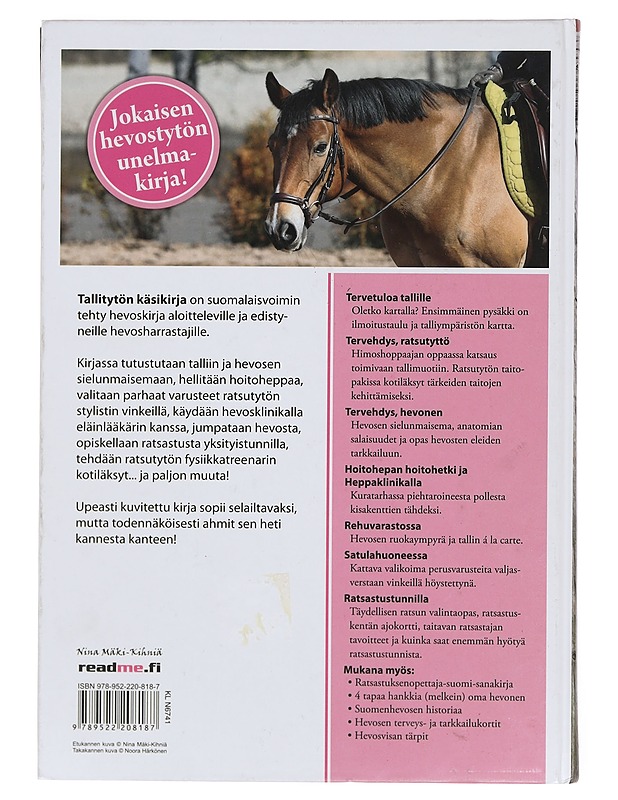 Tallitytön käsikirja - Nina Mäki-Kihniä - Tietokirjat ja oppaat - 10105377135 - 1