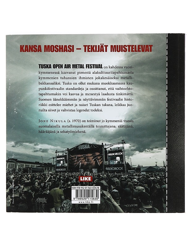 Tuska 20 vuotta - Jone Nikula - Historiakirjat - 10105377140 - 1