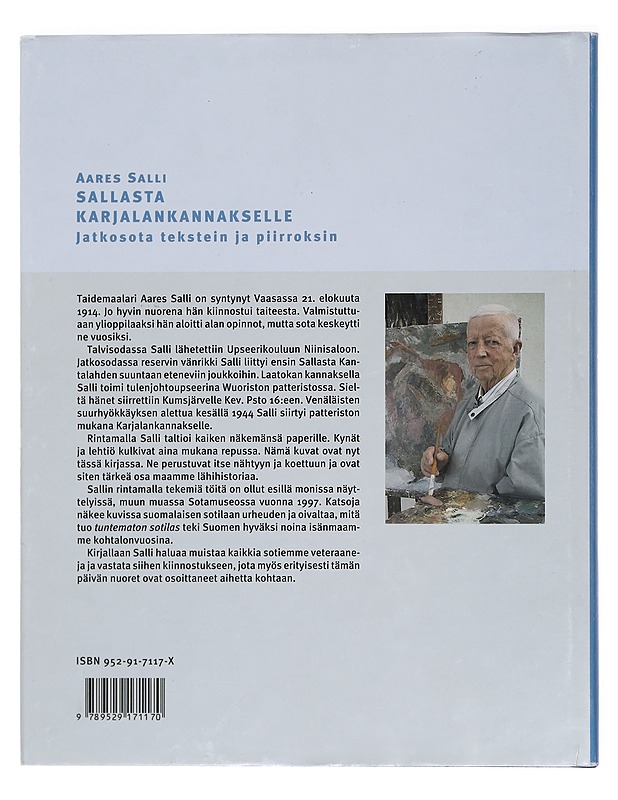 Sallasta Karjalankannakselle - Salli, Aares - Elämäkerrat ja muistelmat - 10105377145 - 1