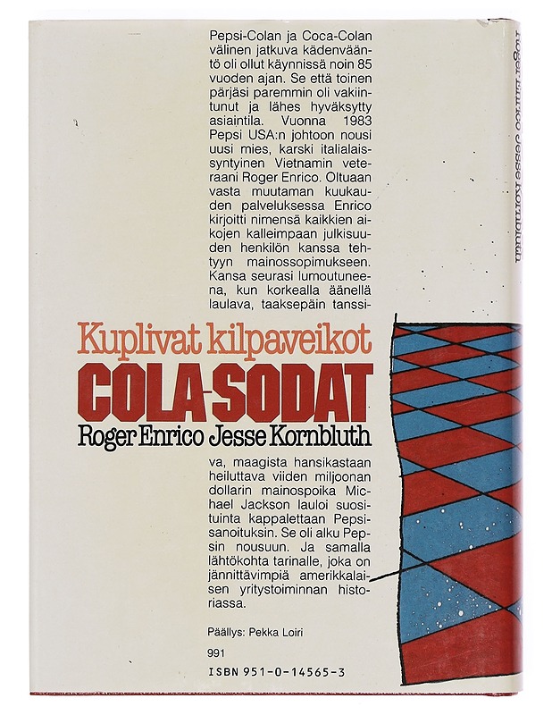 Cola-sodat - Enrico, Roger - Historiakirjat - 10105377190 - 1