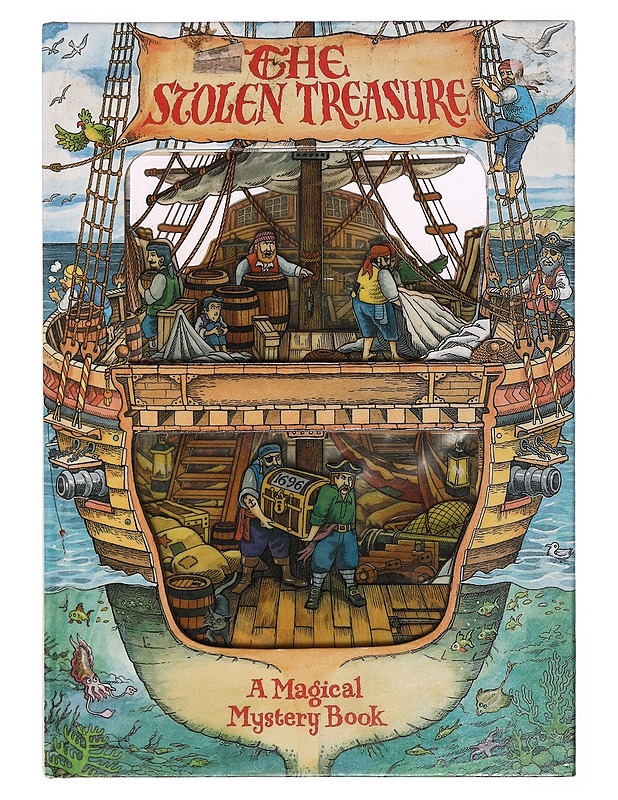 The stolen treasure : a magical mystery book - Lastenkirjat - 10105377335 - 0