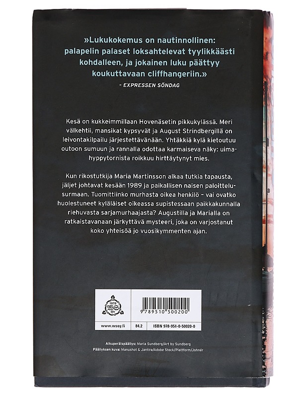 Varjopaikka - Ohlsson, Kristina - Jännitys ja dekkarit - 10105377368 - 1