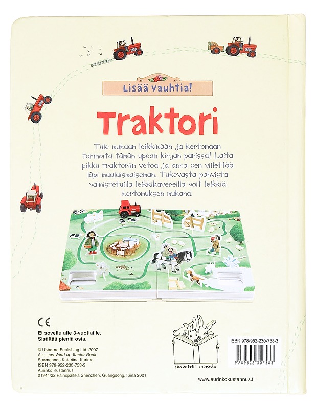 Traktori : lisää vauhtia! - Amery, Heather - Lastenkirjat - 10105377499 - 1