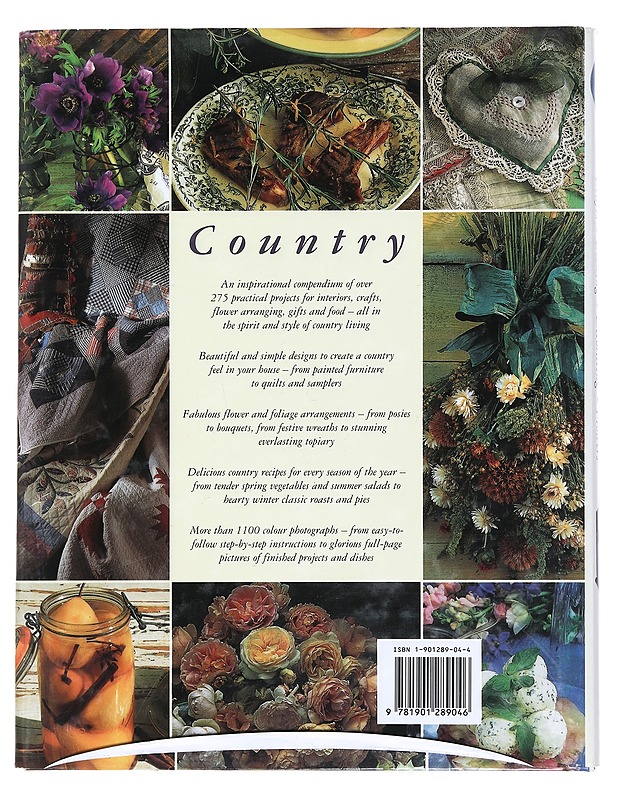 Country : crafts : cooking : decorating : flowers - Joanna Lorenz ; Christopher Fagg - Tietokirjat ja oppaat - 10105377530 - 1