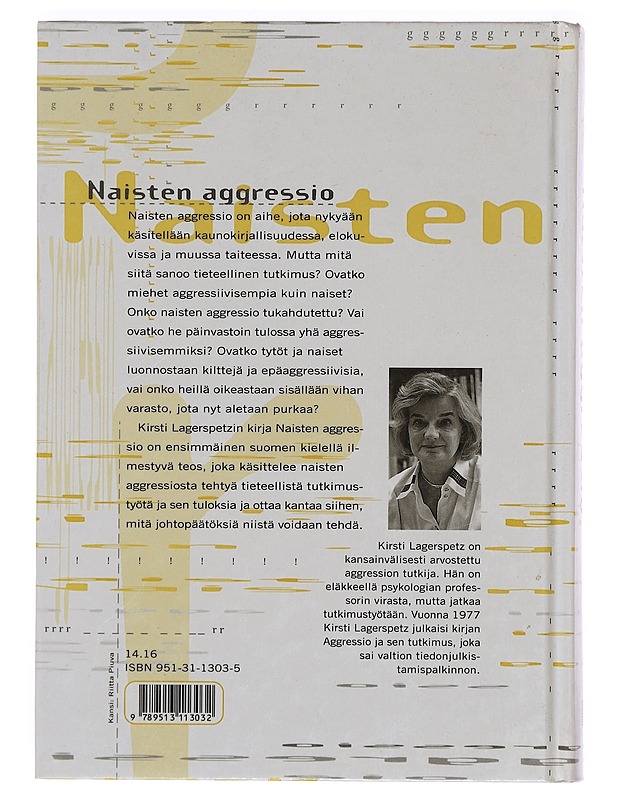 Naisten aggressio - Kirsti Lagerspetz - Tietokirjat ja oppaat - 10105377573 - 1