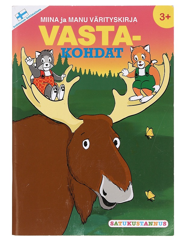 Miina ja Manu vastakohdat : värityskirja - Suvi Teerenhovi - Lastenkirjat - 10105377646 - 0