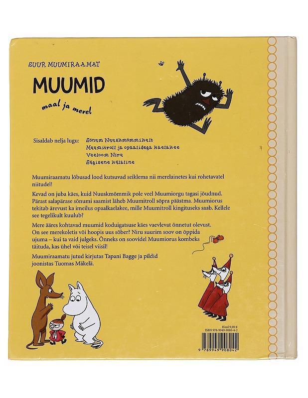 Suur muumiraamat: Muumid maal ja merel - Tapani Bagge - Lastenkirjat - 10105377691 - 1