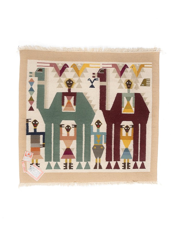Kilim kuvakudosmatto, 102 X 95 cm - Matot - 10105377719 - 0