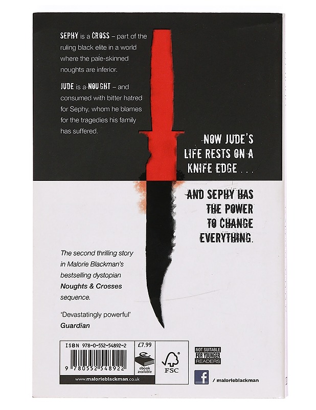 Knife edge - Malorie Blackman - Nuorten kirjat - 10105377773 - 1