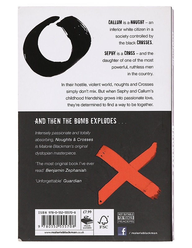 Noughts and crosses - Blackman, Malorie - Romaanit ja novellit - 10105377778 - 1