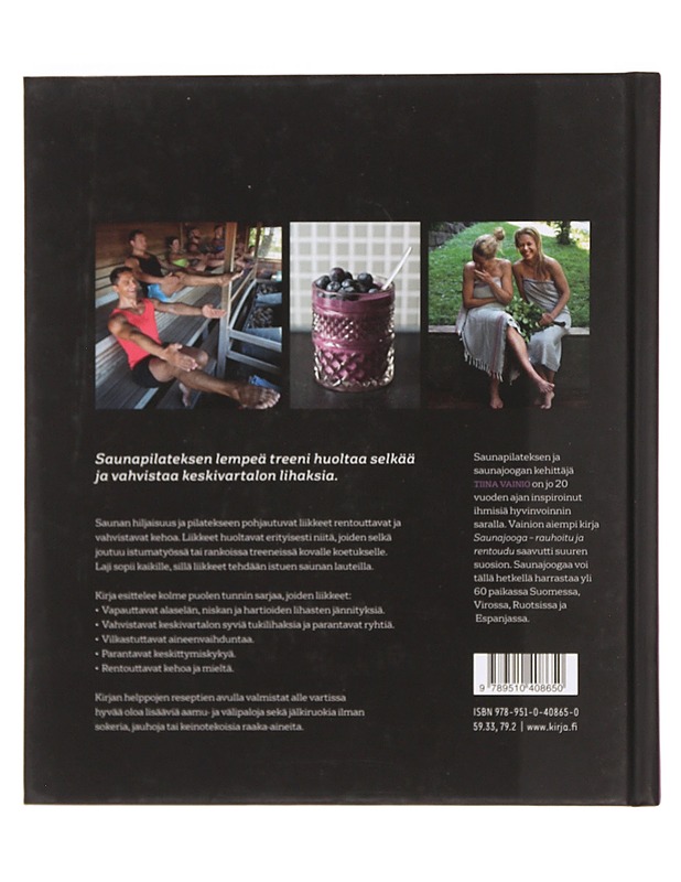 Saunapilates : hyvinvointia selälle - Vainio, Tiina - Tietokirjat ja oppaat - 10105377923 - 1