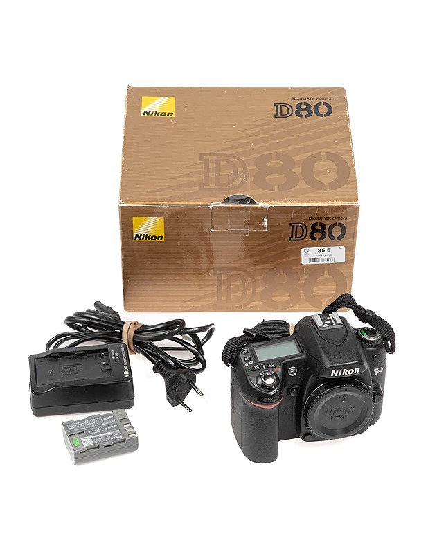 NIKON D80 kamera - Muu elektroniikka - 10105378023 - 0