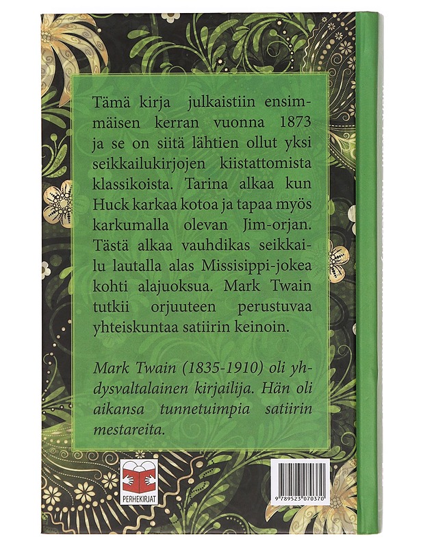 Huckleberry Finnin seikkailut osa 2 - Twain Mark - Romaanit ja novellit - 10105378053 - 1