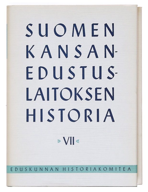 Suomen kansanedustuslaitoksen historia VII - Olavi Salervo - Historiakirjat - 10105378082 - 0
