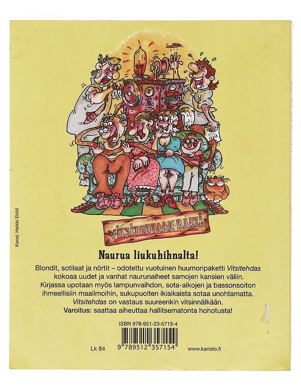 Vitsitehdas - Salin, Jiri - Kaunokirjallisuus - 10105378168 - 1