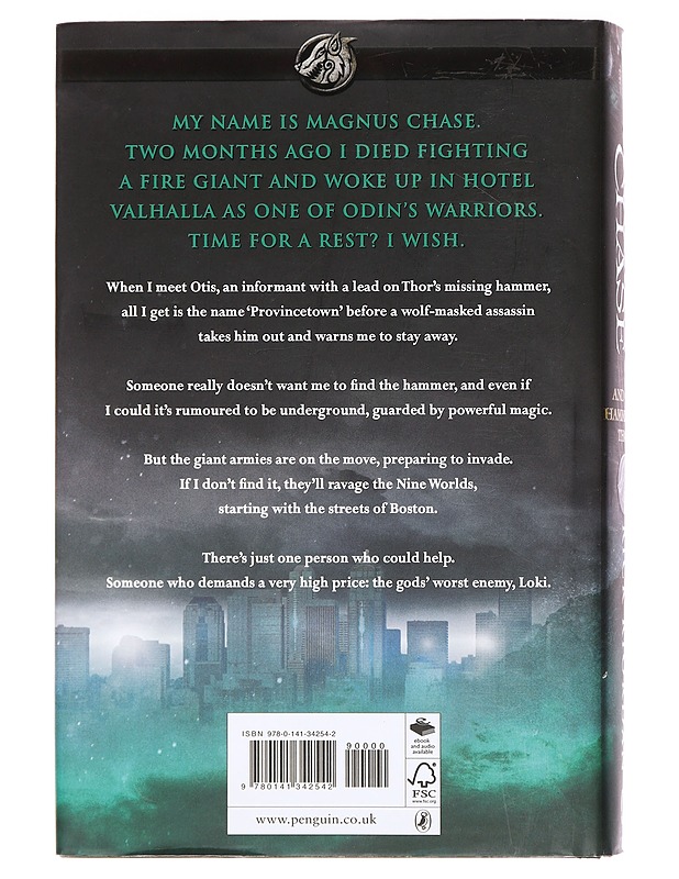 Magnus Chase and the hammer of Thor - Rick Riordan - Fantasia- ja scifi - 10105378181 - 1