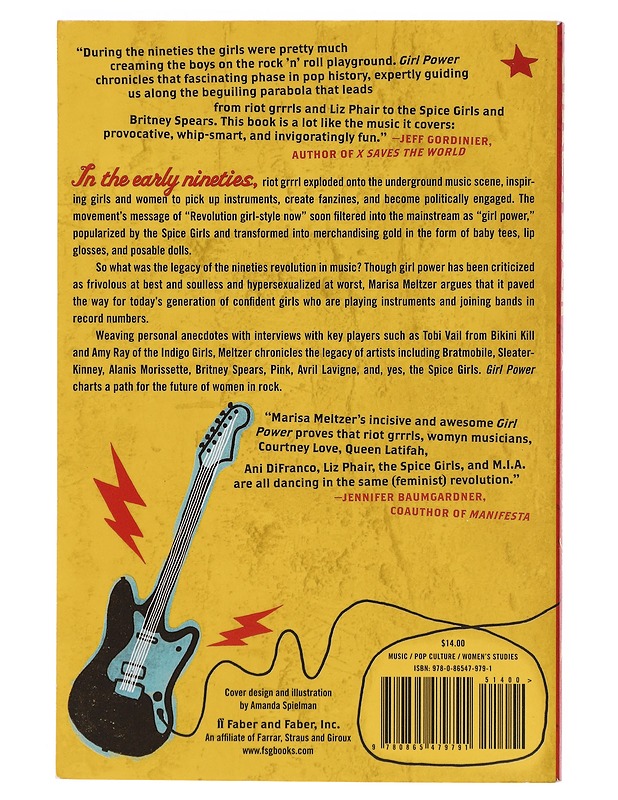 Girl power : the nineties revolution in music - Marisa Meltzer - Musiikki ja elokuvat - 10105378196 - 1
