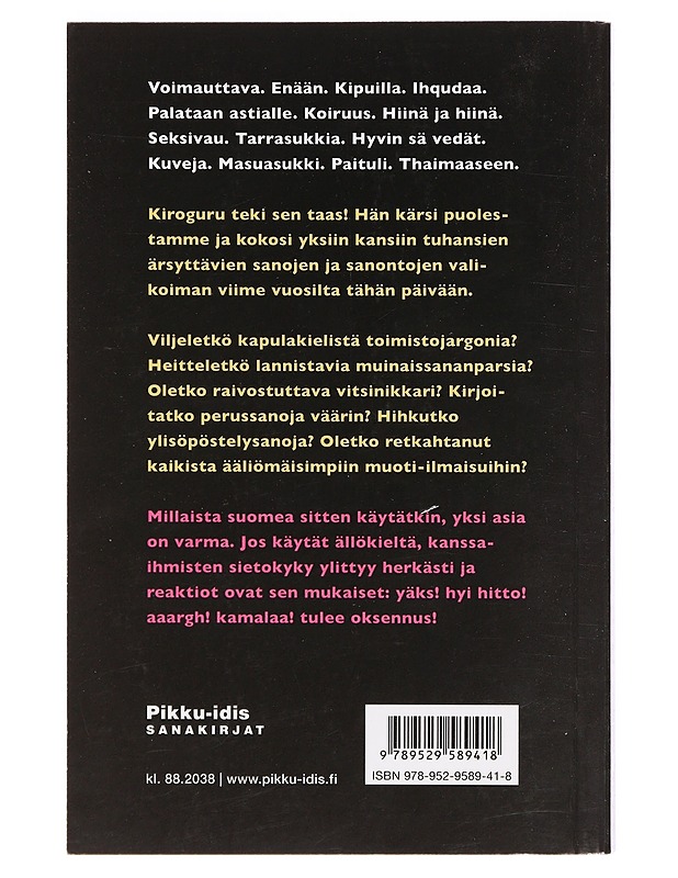 Suuri ällösanakirja : piinakiinaa pitkässä juoksussa - Jari Tammi - Tietokirjat ja oppaat - 10105378202 - 1