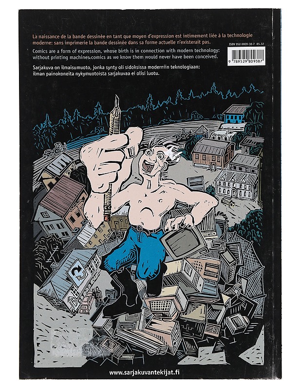 BD@fi / La BD : sarjakuva ja moderni teknologia - Tolvanen, Juhani - Sarjakuvat - 10105378326 - 1