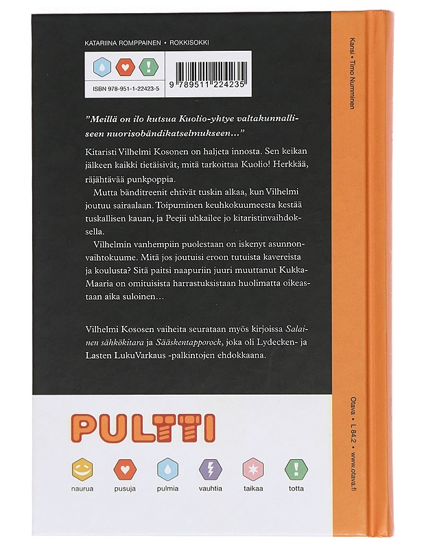 Rokkisokki - Katariina Romppainen - Nuorten kirjat - 10105378327 - 1