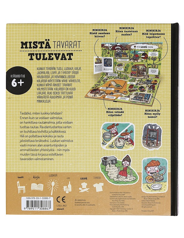 Mistä tavarat tulevat - Ruzi?ka, Old?ich - Lastenkirjat - 10105378343 - 1